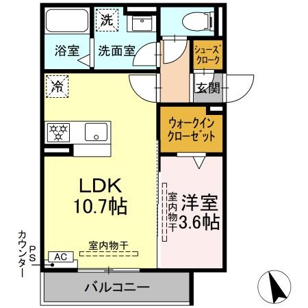 D-Hills龍禅寺IIIの間取り写真