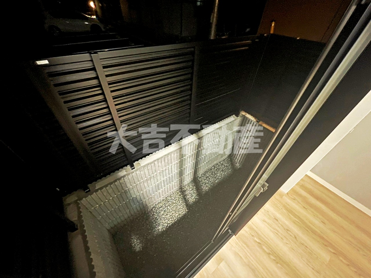 バルコニー　※別部屋の写真です