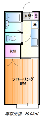 ディアレストハウスの間取り