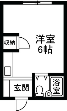 太田市藤阿久町のアパートの間取り