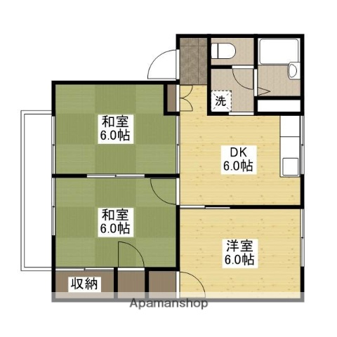 プレジール吉本_間取り_0