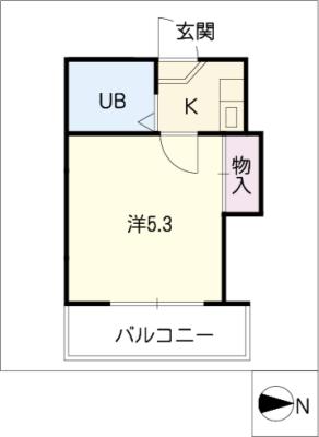 レオパレス２１川名第３の間取り