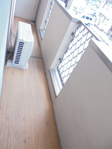 バルコニー　西向き