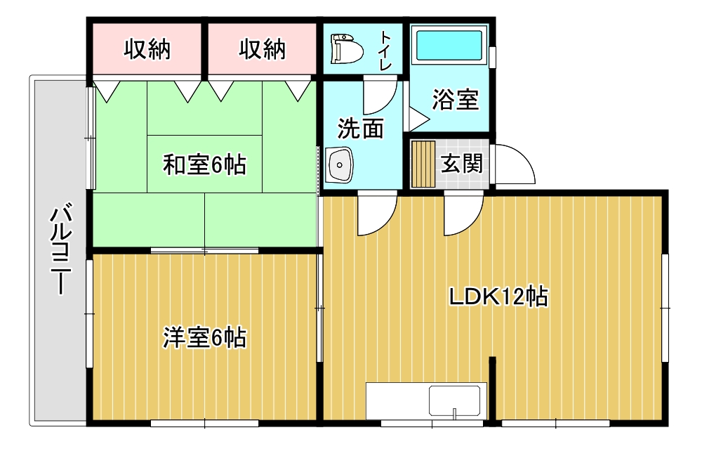 コーユー鷹見台Ａ棟の間取り