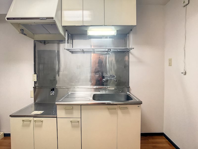 キッチン　シングルレバーに交換