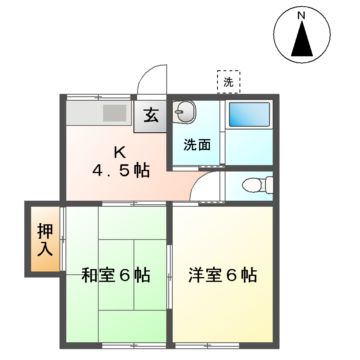 吟山の間取り