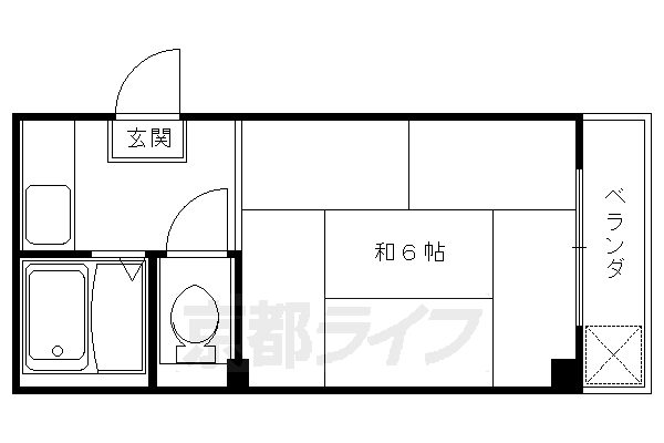 メゾンアオヤマの間取り