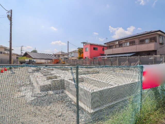 宇都宮市鶴田町のアパートの建物外観