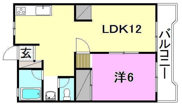 カーサグラン志津川の間取り