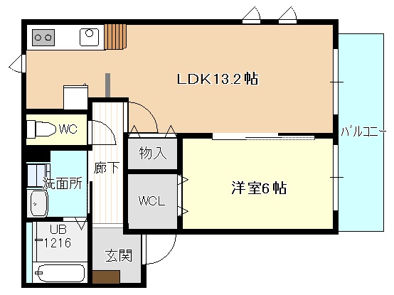 サクラーレの間取り