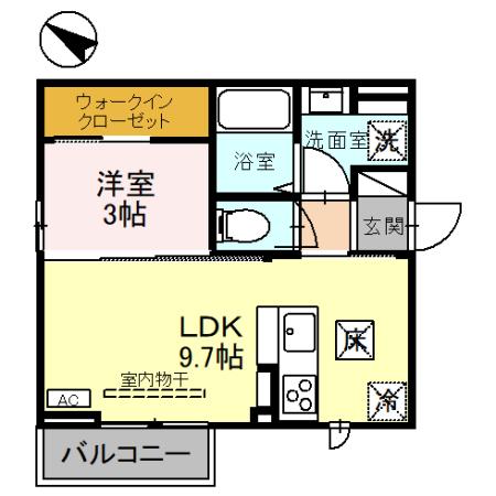 オリーブの間取り写真