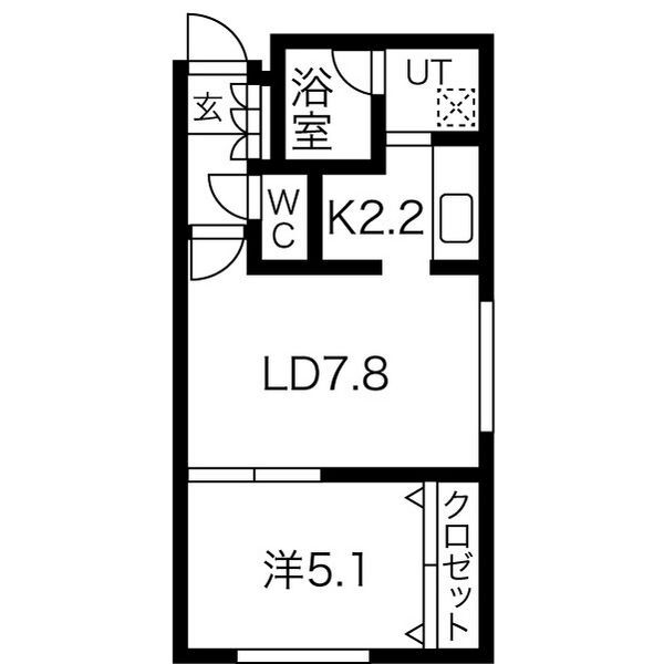 ベルビューイルミネの間取り