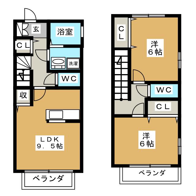 メゾンさくらの間取り