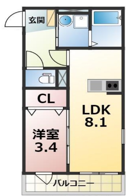 iwakarm（イワカルム）久喜の間取り