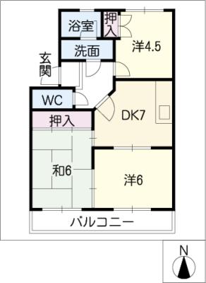 サンノーブルの間取り