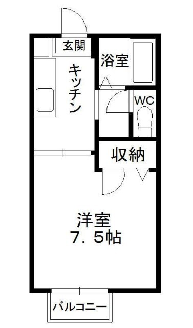 エリア００８の間取り