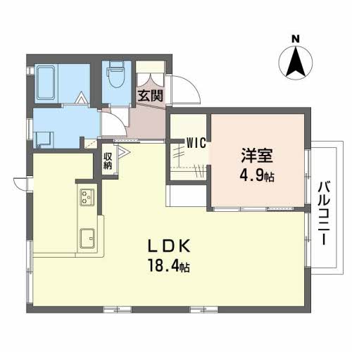 ヒルズプレイス北京都の間取り