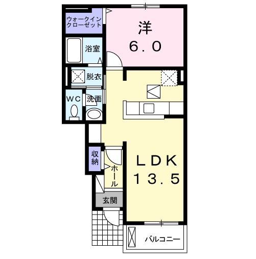 【ロワンテール　IIの間取り】