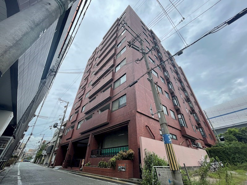 【芦屋市南宮町のマンションの建物外観】