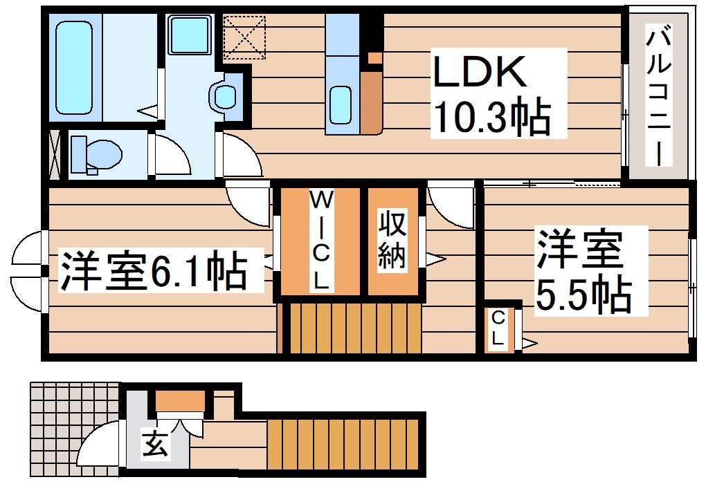 グランドメゾンの間取り