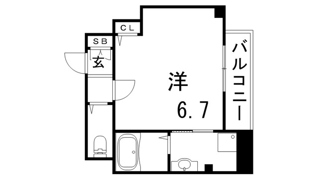 Mano Mansionの間取り