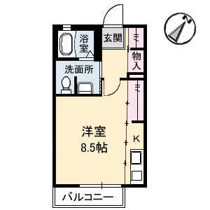 プランタンFUMIの間取り