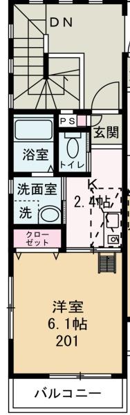 新築アパート萩山町（仮称）の間取り