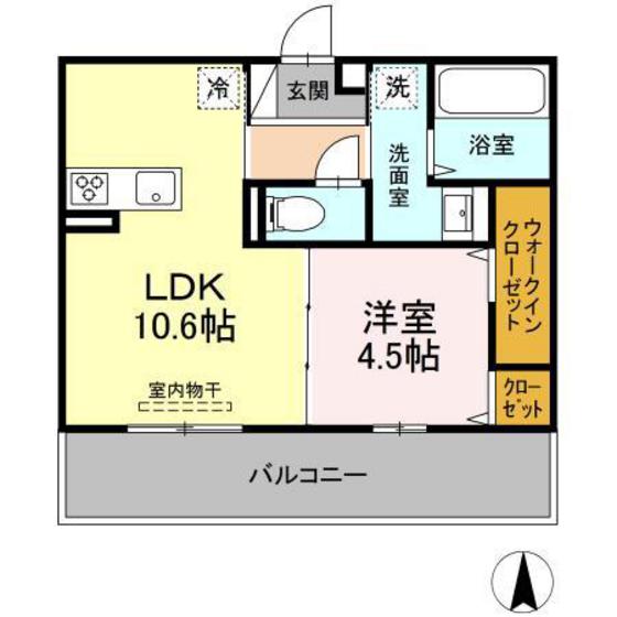 シャインテラスの間取り