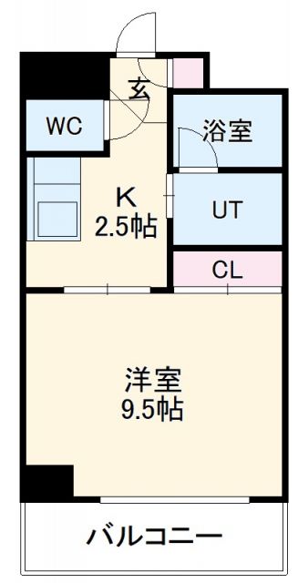 ライジングヴィラ葵の間取り