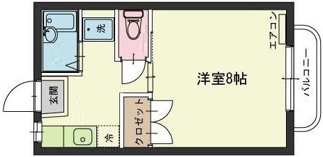 スカイヒルズ青山　AＢ棟の間取り