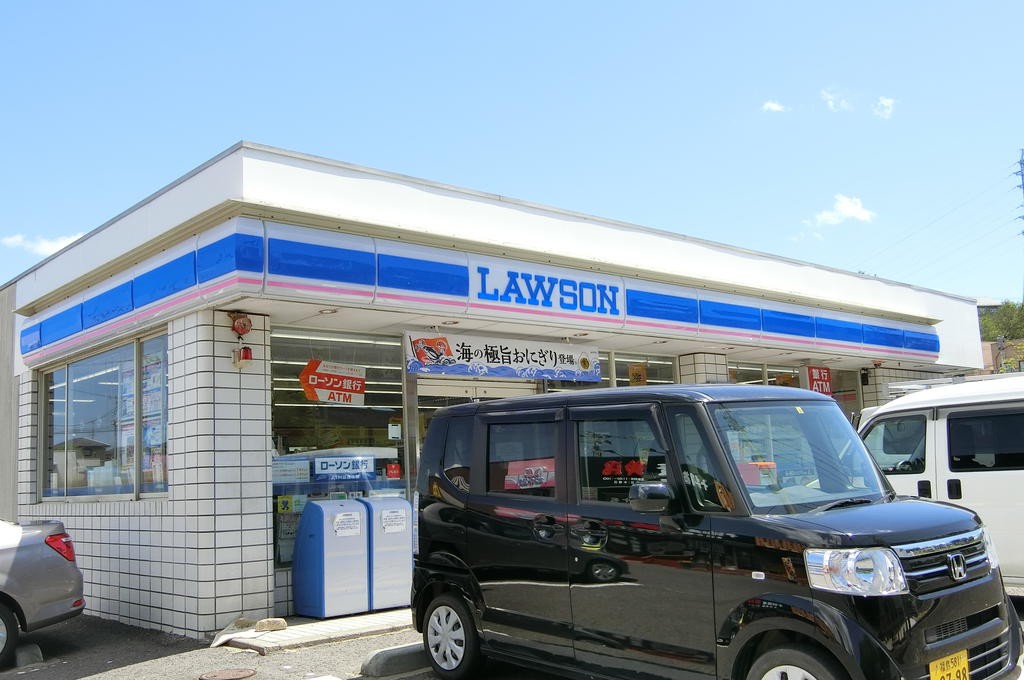 コンビニ　ローソン二本松槻木店（コンビニ）まで100m