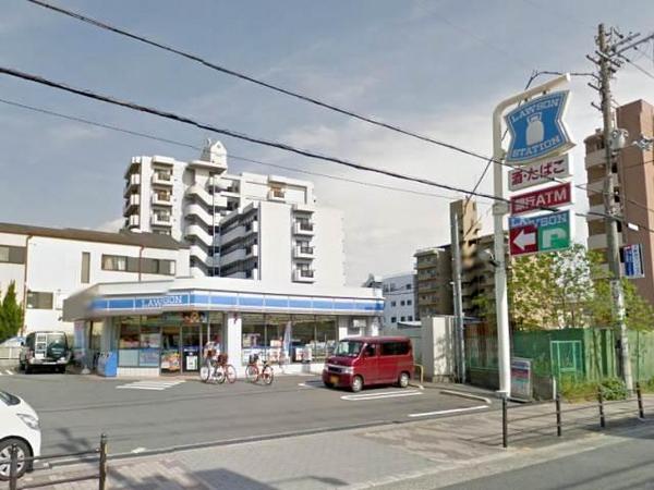 コンビニ　ローソン喜連西5丁目店（コンビニ）まで72m