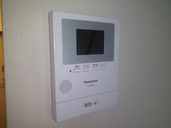 セキュリティ　モニター付きインターホン