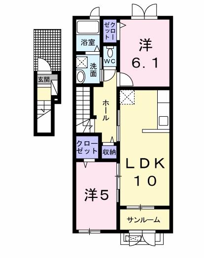 ラナチュールI_間取り_0