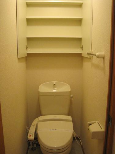 トイレ　（上）収納棚