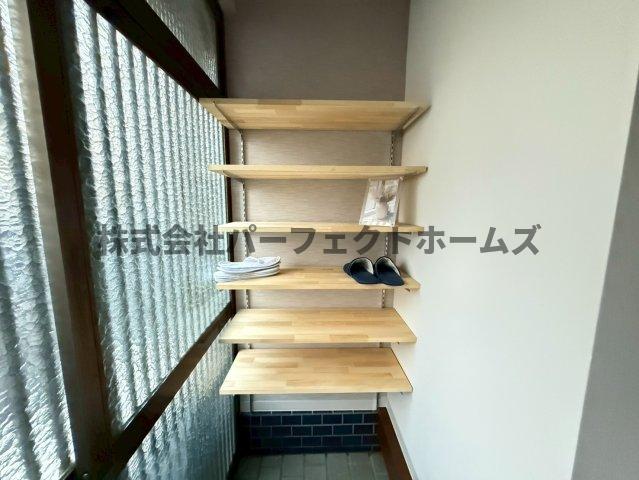 収納　大きなものも収納できそうです