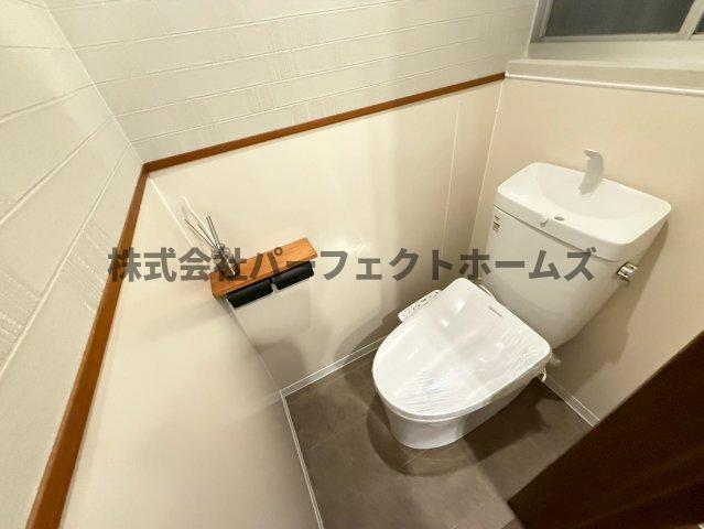 トイレ　ゆったりとした空間のトイレです