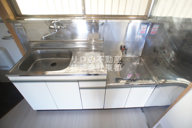 キッチン　お料理楽しくなるかも、ガスコンロ設置可能キッチンです☆