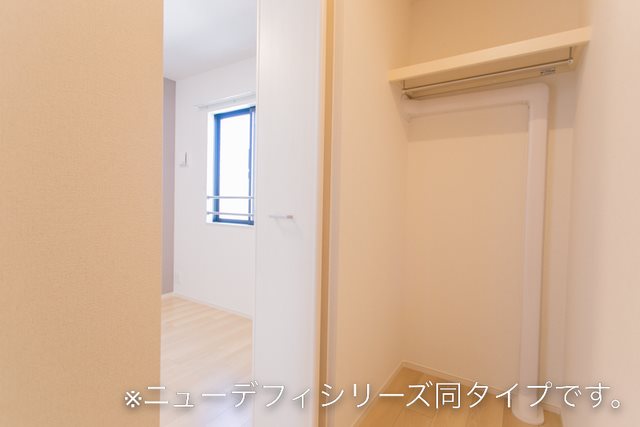 収納　施工イメージです。