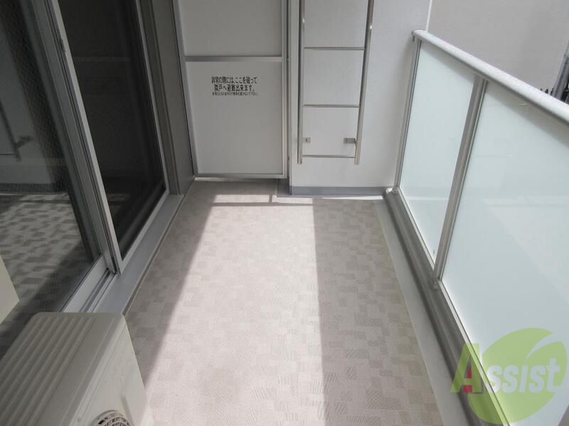 バルコニー　通風良好