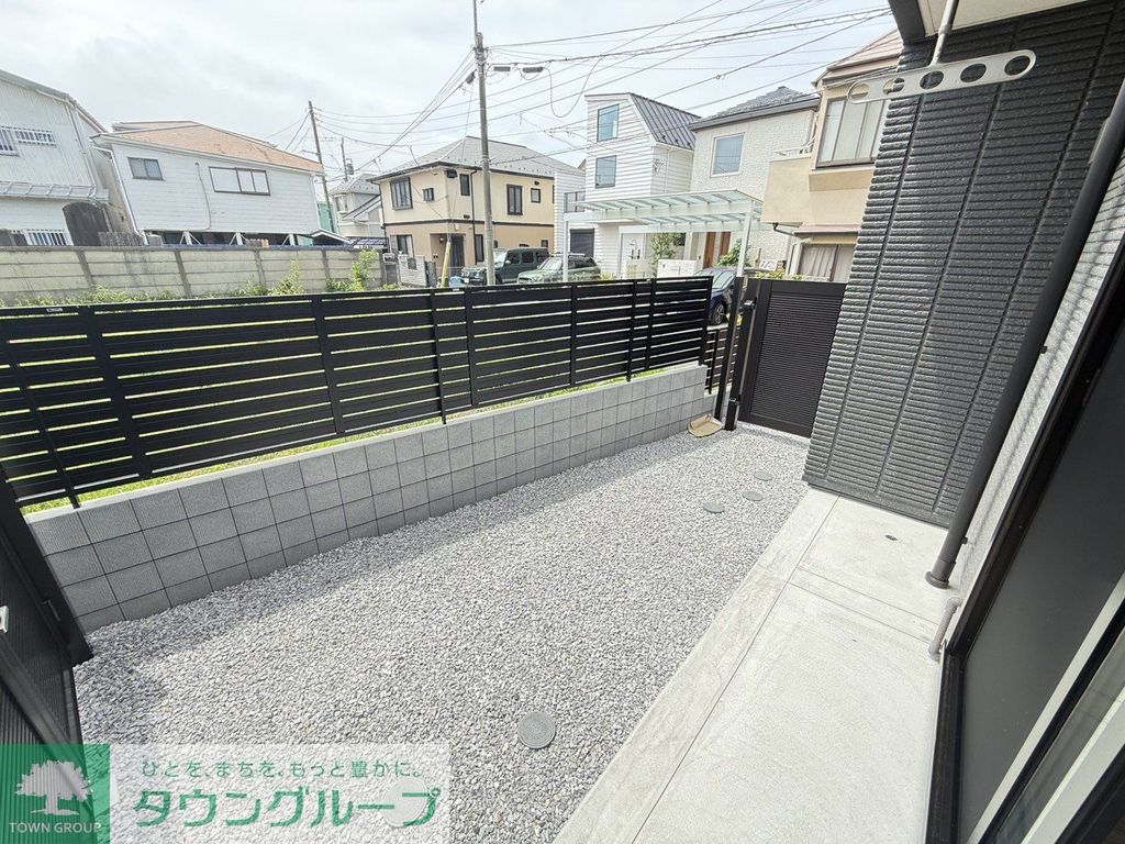 バルコニー　庭