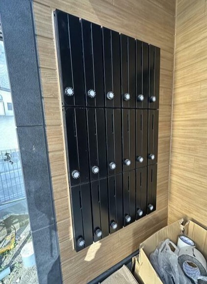 その他共有部分　集合ポストです。（建築中です。）