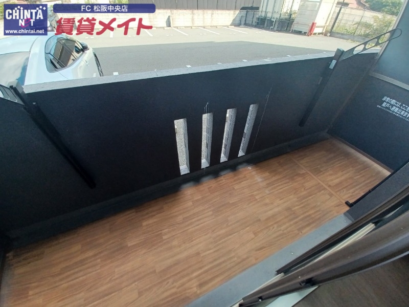 バルコニー　同物件別部屋参考写真