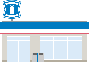 コンビニ　ローソン滑川インター店（コンビニ）まで1200m