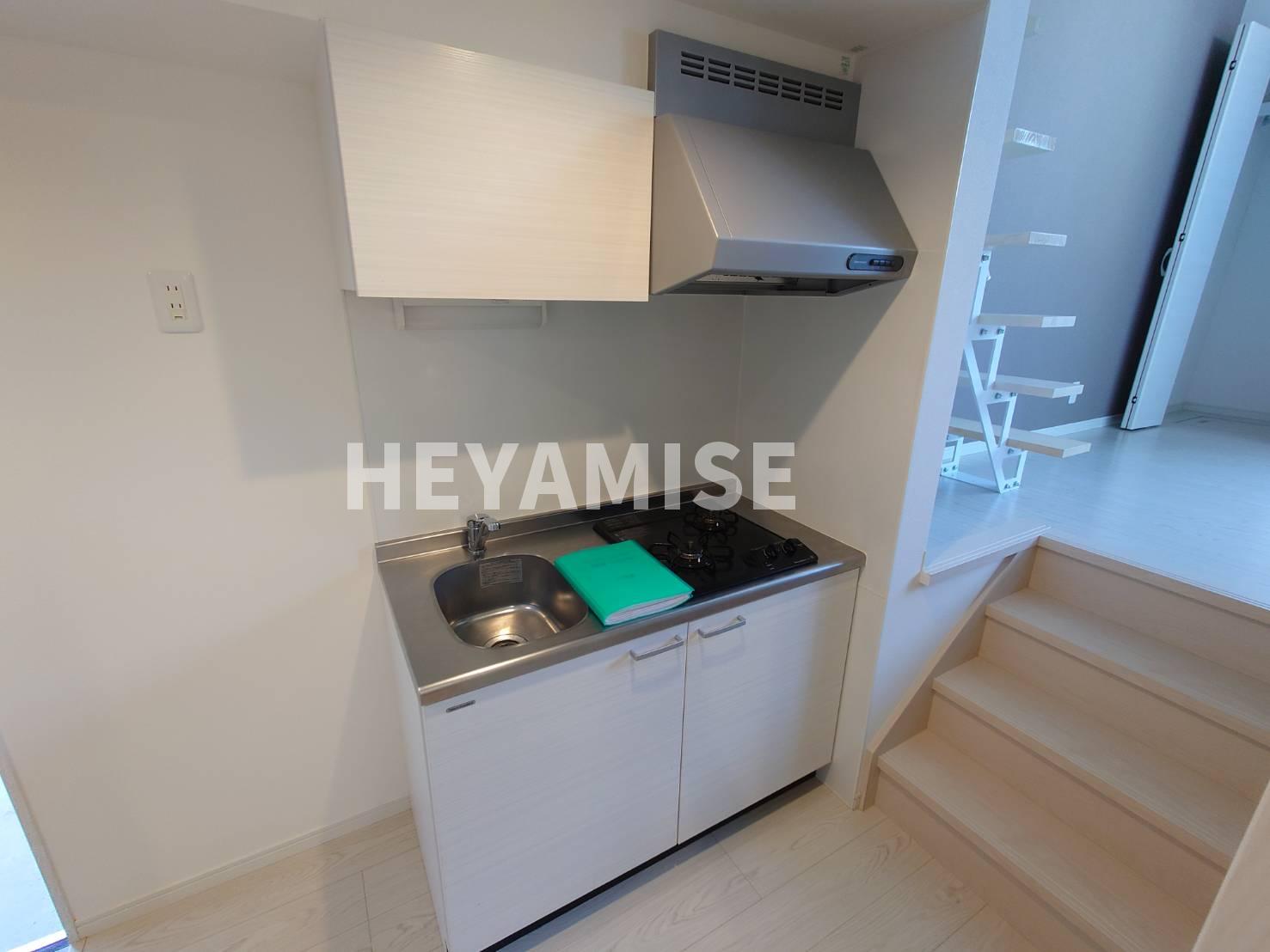 キッチン　※室内画像は別号室のもの