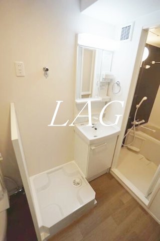 洗面設備　洗面台です。