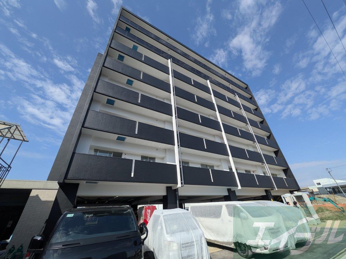 エントランス　建築中