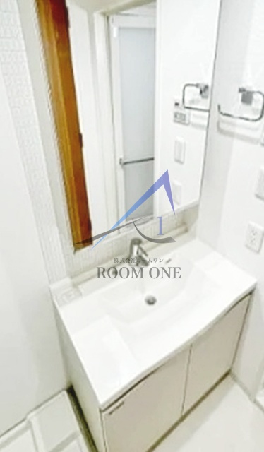 洗面設備　洗面台です。