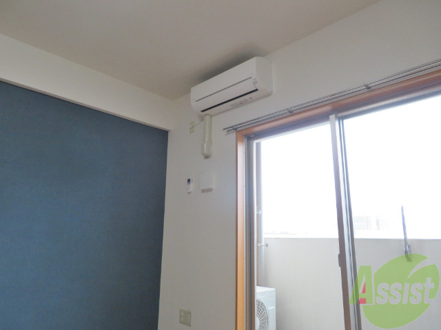 その他設備　エアコンが設置してありますので、寒暖対策もばっちり。