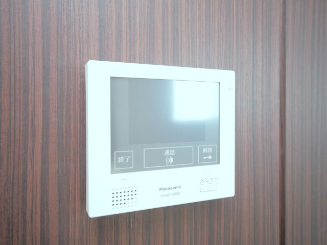 セキュリティ　モニター付きインターホンです♪